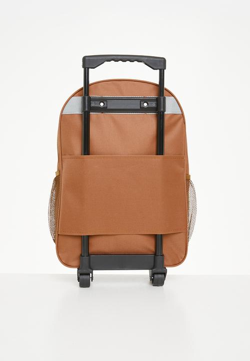 H&S - Bear roller bag - brown