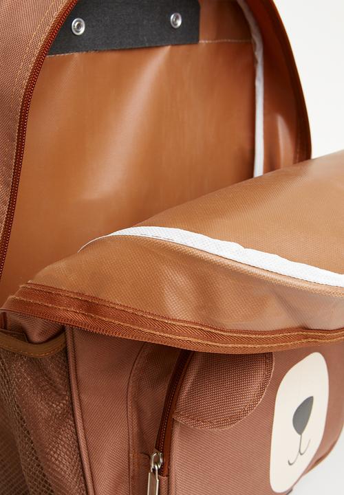 H&S - Bear roller bag - brown