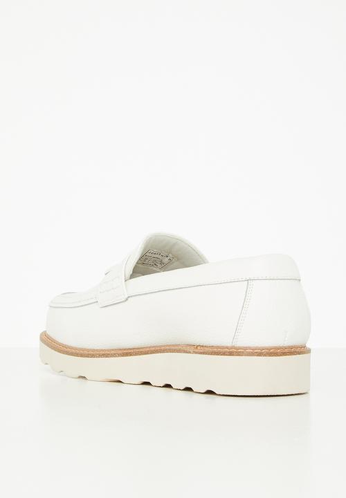 Jonathan D - J Scout genuine leather loafer - white