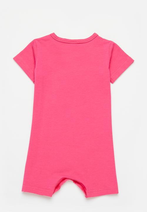 Superbalist - Girls printed romper - pink