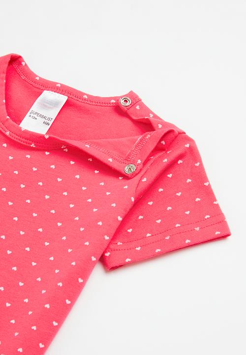 Superbalist - Printed romper - pink