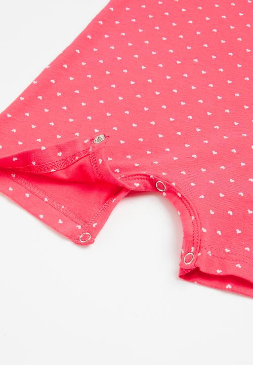 Superbalist - Printed romper - pink