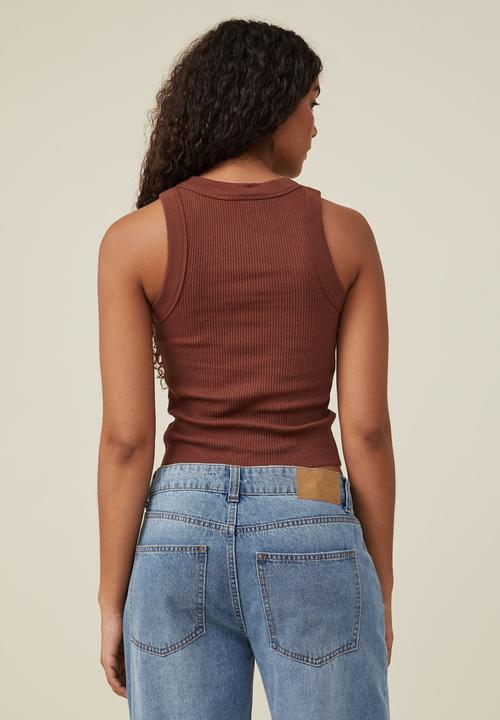 Cotton On - The 91 tank - soft brown