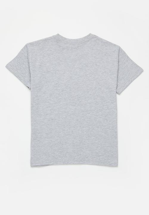Superbalist - Girls 2 pack plain T-shirt - navy & grey