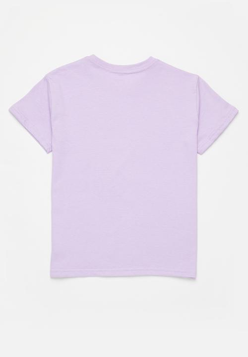 Superbalist - Girls 2 pack plain T-shirt - lilac & mint