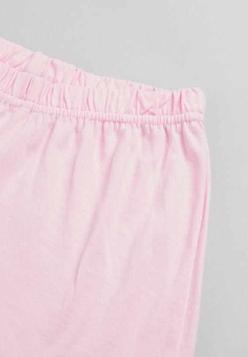 Superbalist - Printed pj set - white & pink