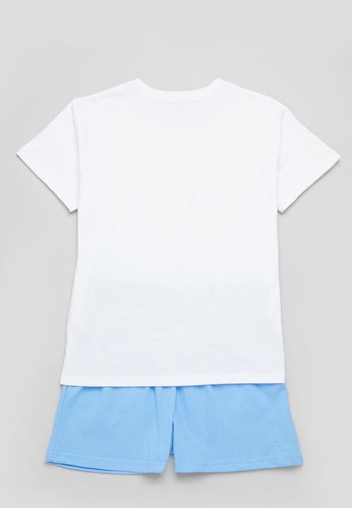 Superbalist - Pj set - white & blue