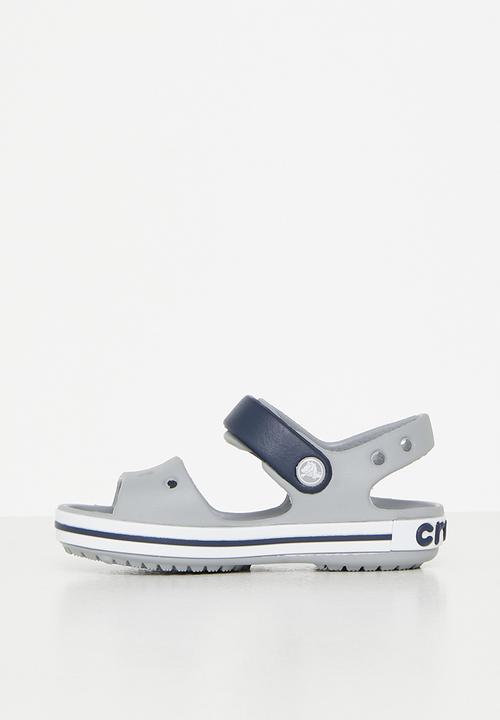 Crocs - Crocband sandal kids - light grey & navy
