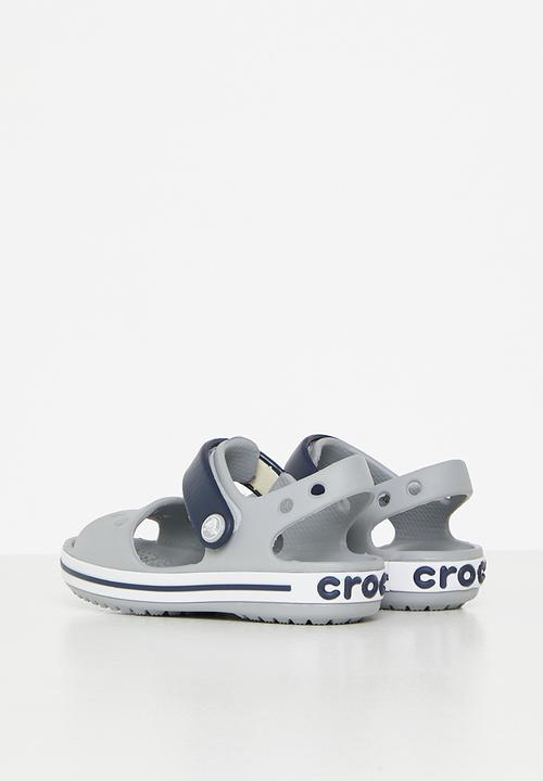 Crocs - Crocband sandal kids - light grey & navy