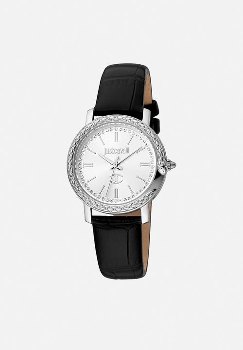 Just Cavalli - Just cavalli jc1l212l0015set watch - black & silver