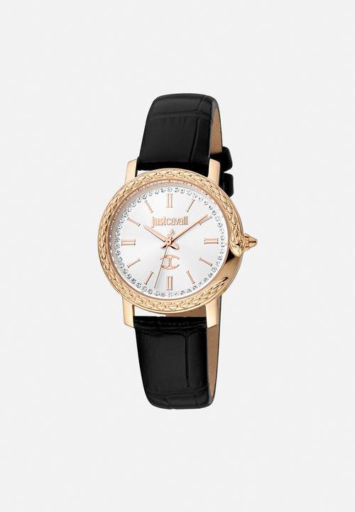 Just Cavalli - Just cavalli jc1l212l0035set watch - black & rose gold
