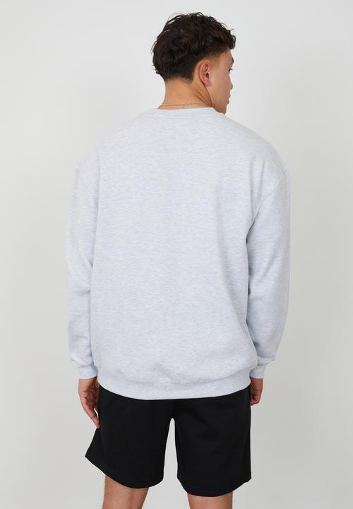 Factorie - Oversized nfl crew - lcn nfl silver marle/dolphins super script