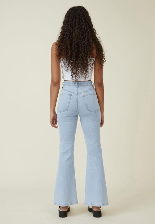 Cotton On - Original flare jean - foam blue
