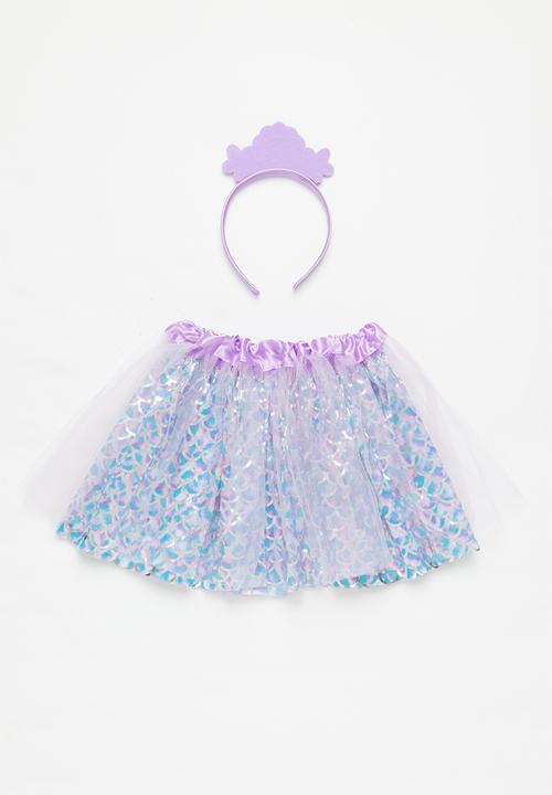 Character Group - Mermaid dress & play set - purple