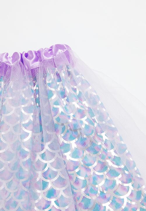 Character Group - Mermaid dress & play set - purple