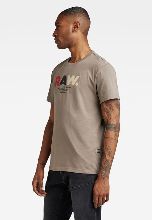 G-STAR - Multi colored raw. T-shirt - turf
