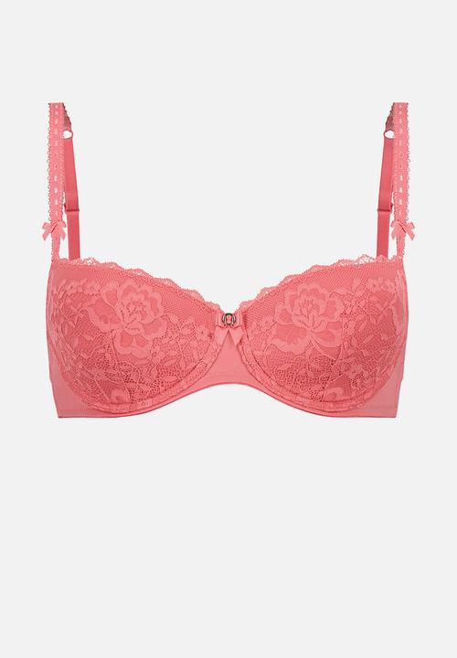 Hunkemoller - Maya padded bra - pink