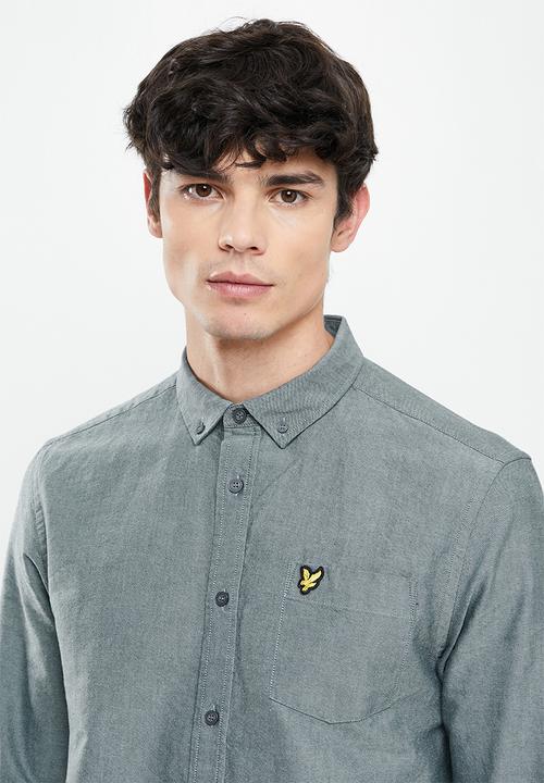 Lyle & Scott - Regular fit oxford shirt - dark navy/away blue