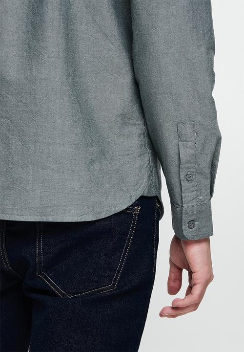 Lyle & Scott - Regular fit oxford shirt - dark navy/away blue