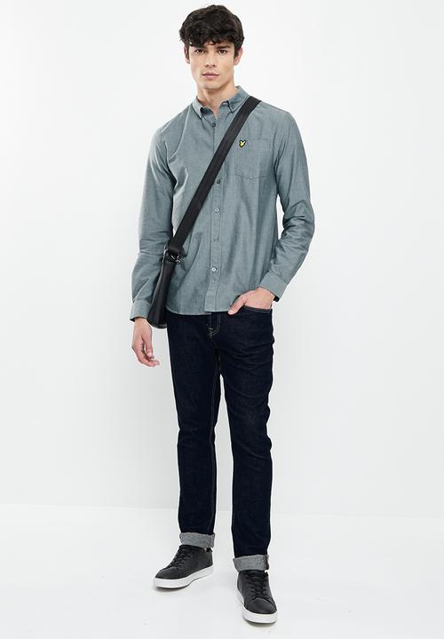 Lyle & Scott - Regular fit oxford shirt - dark navy/away blue