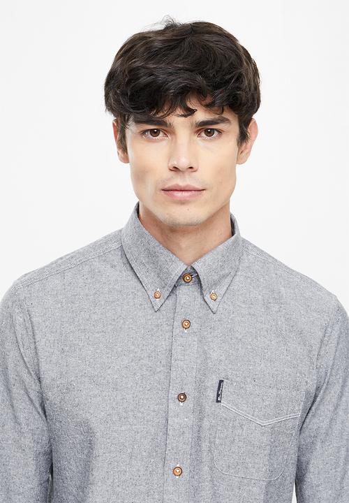 Ben Sherman - Cotton oxford shirt - midnight