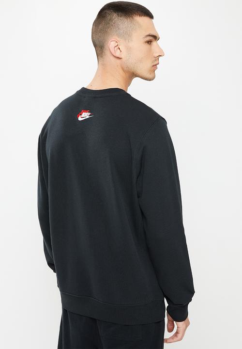 Nike - NSW  Essentials+ French Terry Crew sweatshirt  - black
