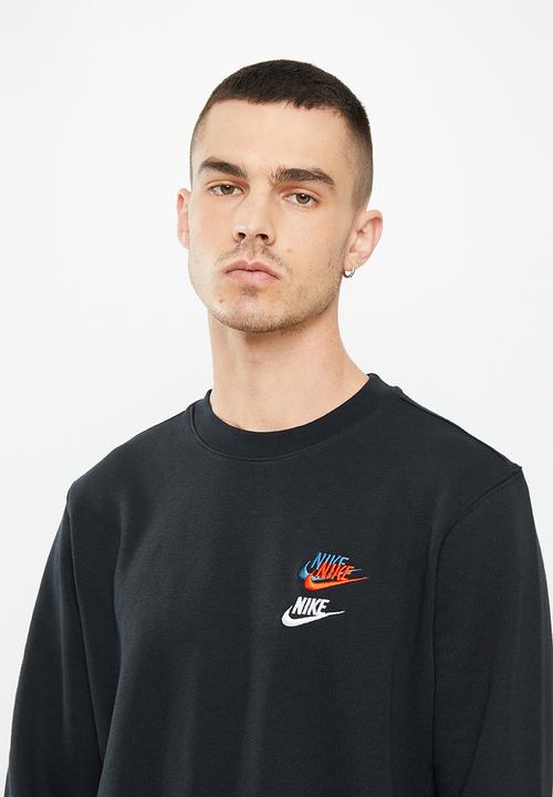 Nike - NSW  Essentials+ French Terry Crew sweatshirt  - black