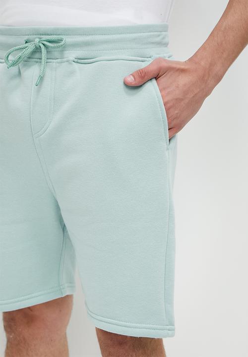 Superbalist - Sweat short with elastic waistband - dusty blue
