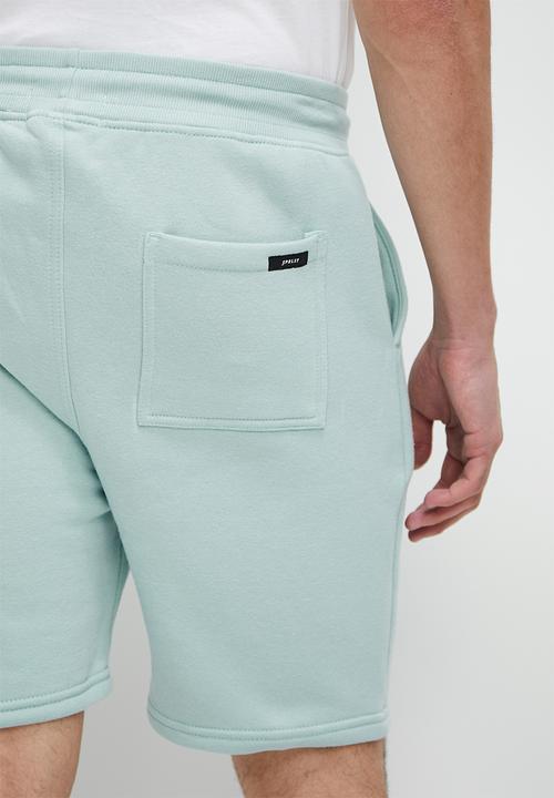 Superbalist - Sweat short with elastic waistband - dusty blue