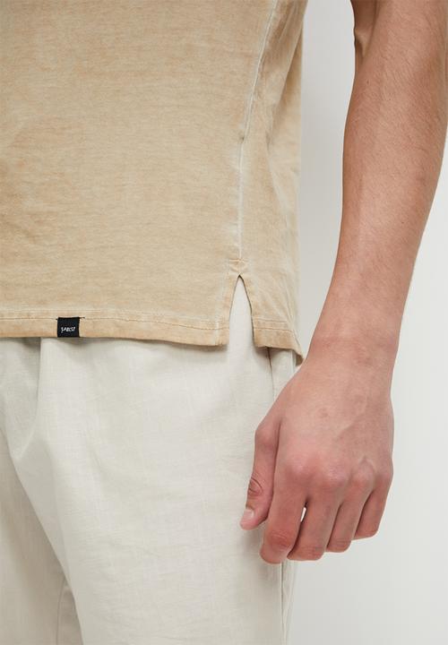 Superbalist - Heavy jersey crew neck tee - neutral