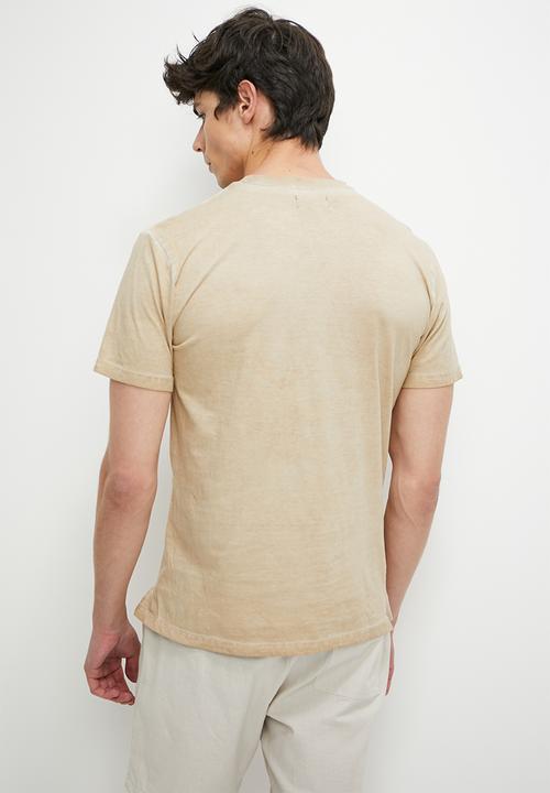 Superbalist - Heavy jersey crew neck tee - neutral