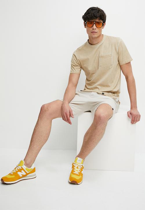 Superbalist - Heavy jersey crew neck tee - neutral