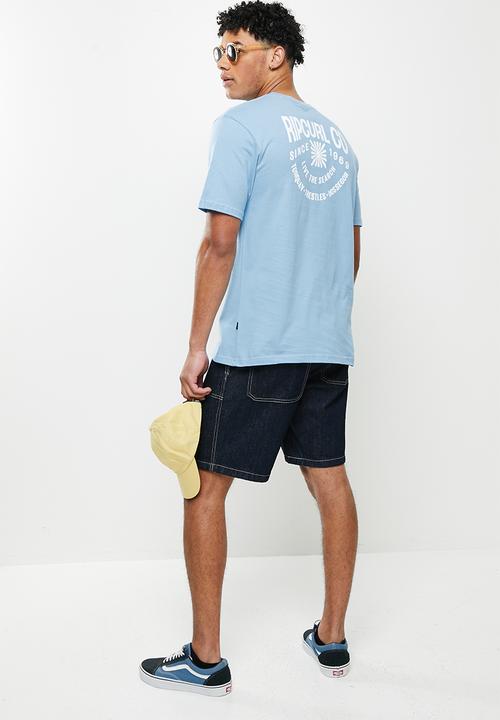Rip Curl - Cosmic burst tee - bells blue