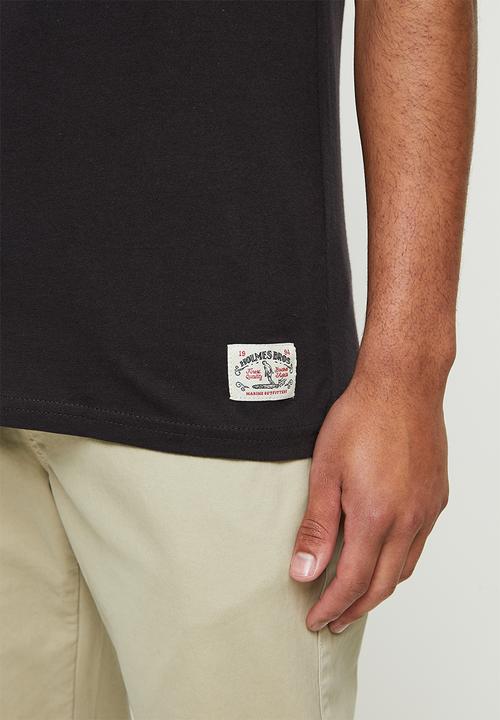 Holmes Bro's - Ndebele holmes short sleeve tee - black bean