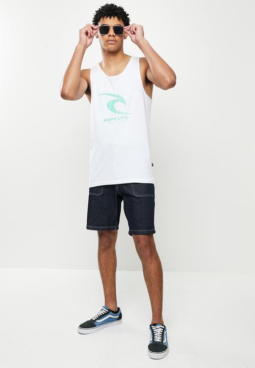Rip Curl - Faded icon tank - white