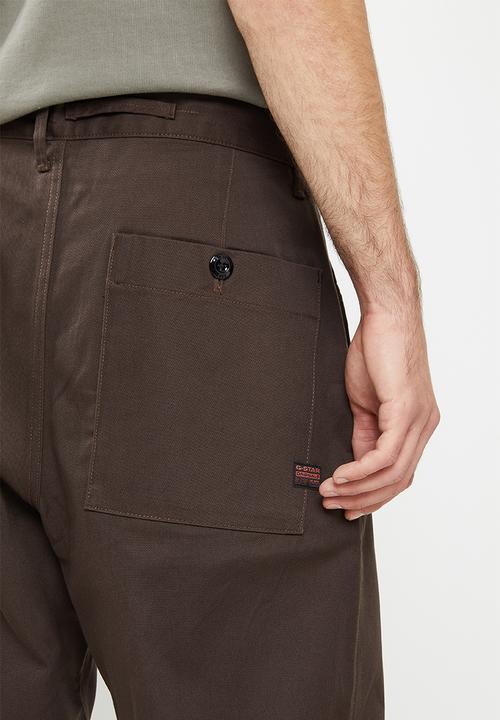 G-STAR - Worker chino relaxed - coffee bean