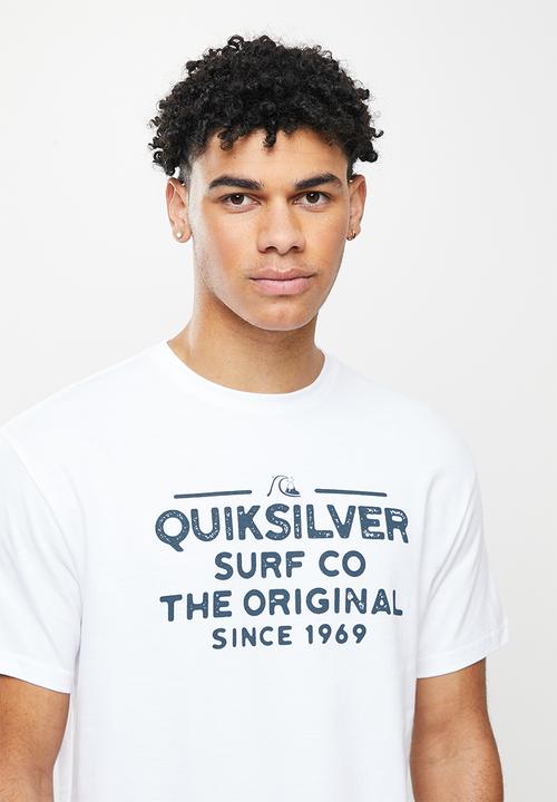 Quiksilver - Feeding line short sleeve tee - white