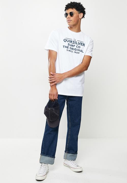 Quiksilver - Feeding line short sleeve tee - white