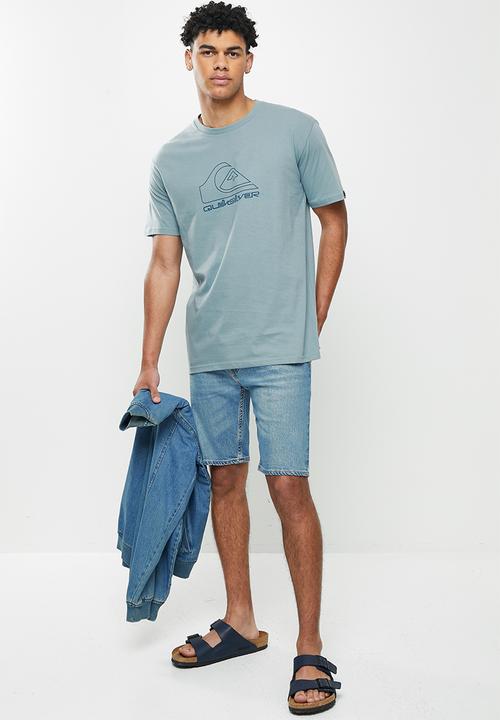 Quiksilver - Outline short sleeve tee - citadel blue