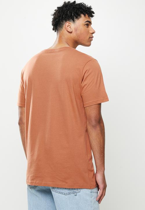 RVCA - Segment short sleeve tee - coral