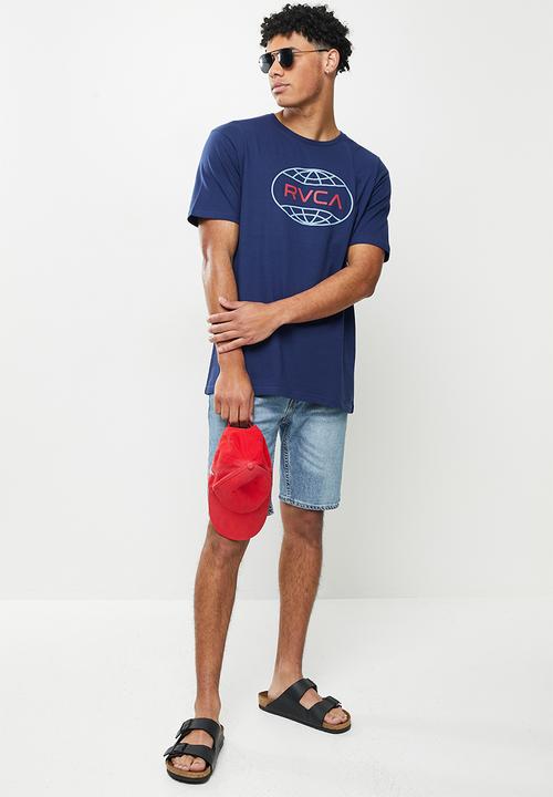 RVCA - Global ind short sleeve tee - navy