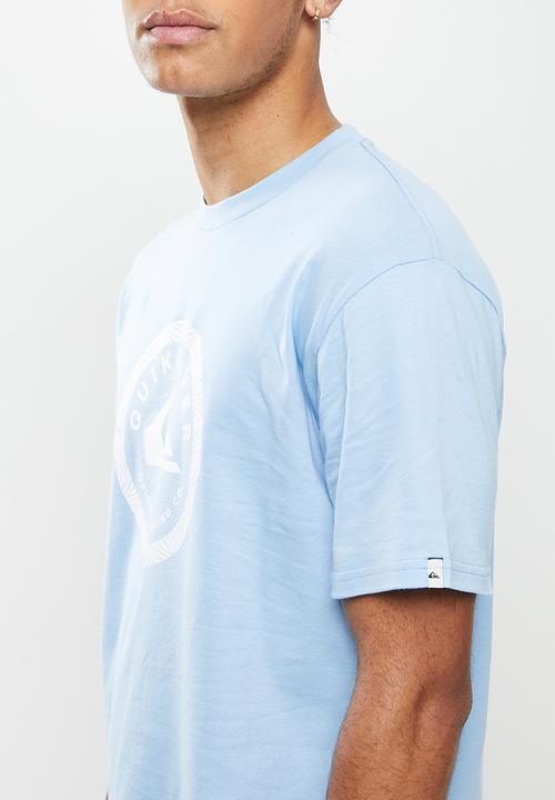 Quiksilver - Native short sleeve tee - airy blue
