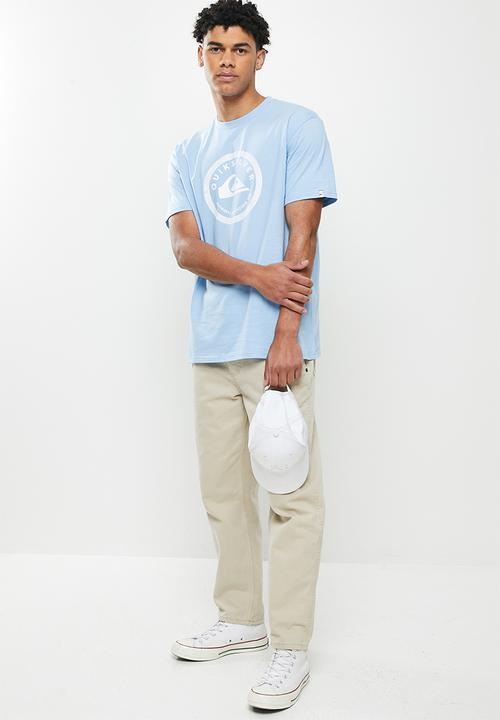 Quiksilver - Native short sleeve tee - airy blue