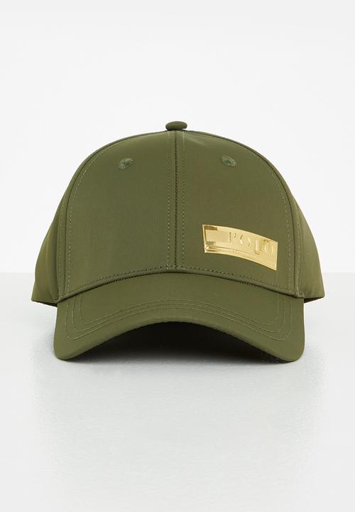 POLO - 6 Panel matt polyester twill peak - olive