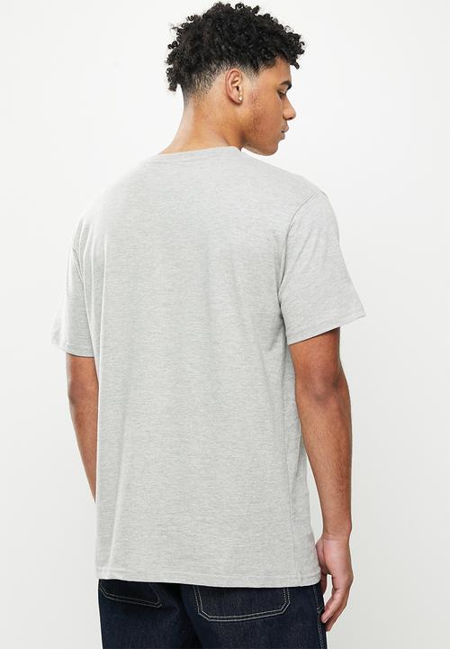 Quiksilver - Rsein tint short sleeve tee - grey melange