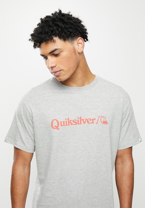 Quiksilver - Rsein tint short sleeve tee - grey melange
