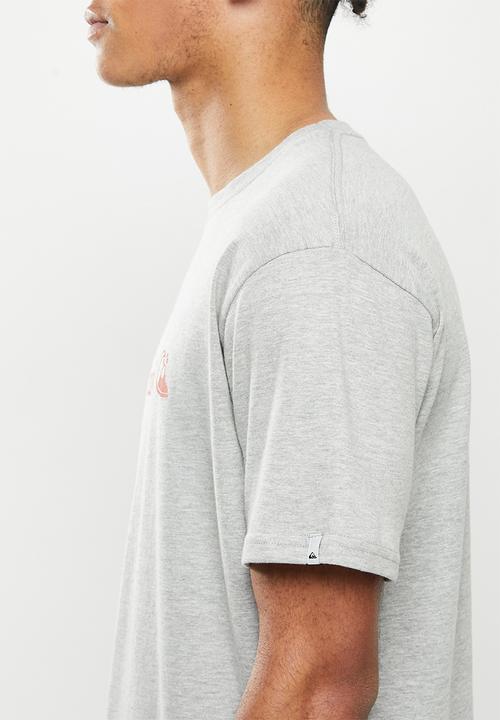 Quiksilver - Rsein tint short sleeve tee - grey melange