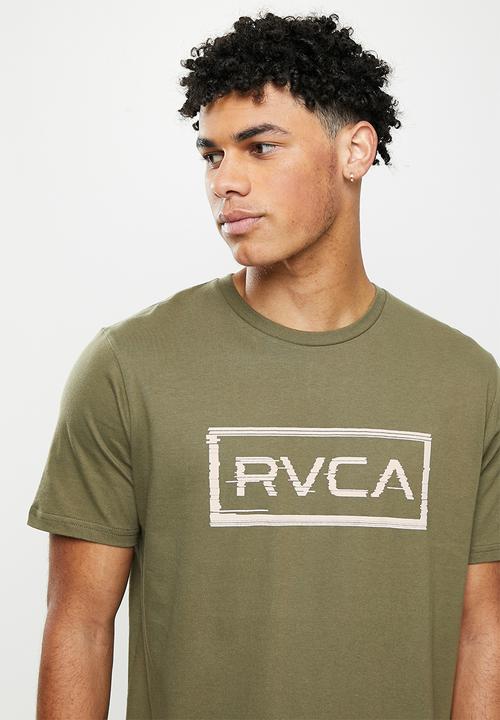 RVCA - Glitch frame short sleeve tee - kalamata