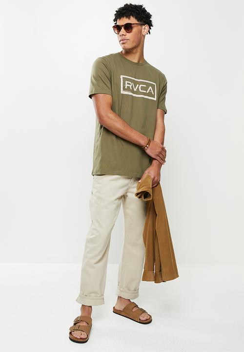 RVCA - Glitch frame short sleeve tee - kalamata