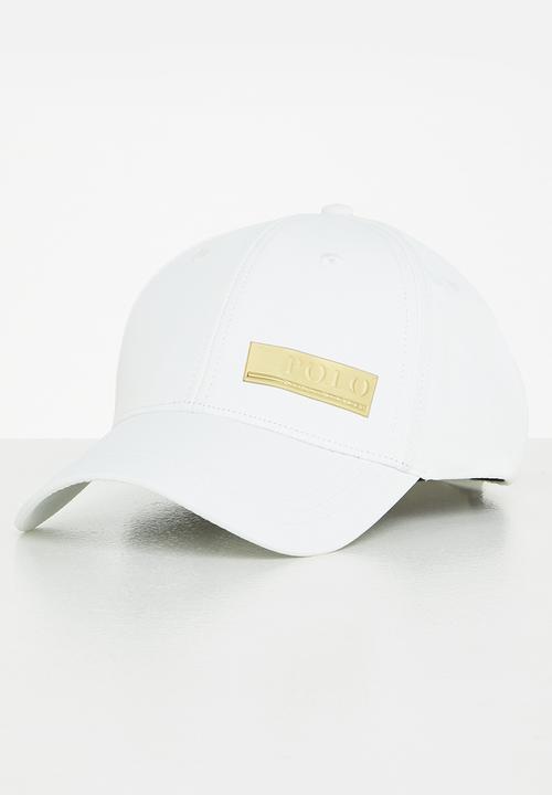 POLO - 6 Panel matt polyester twill peak - white